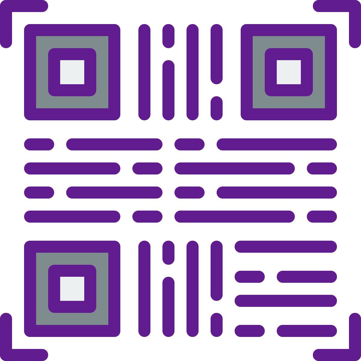 external qr code shopping prettycons lineal color prettycons icon