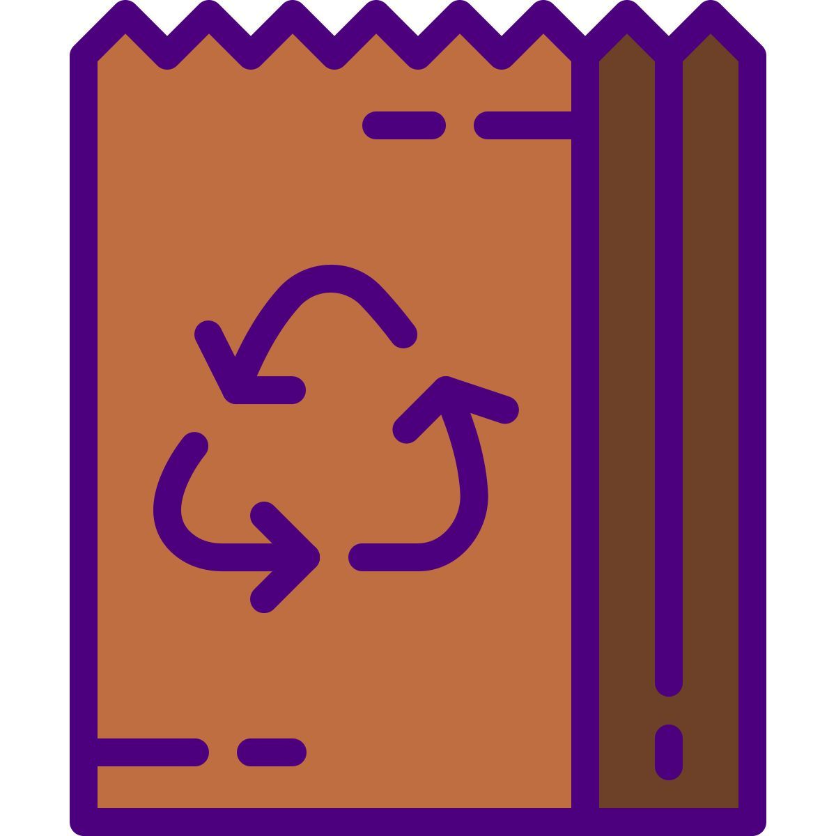 recycle bag icon