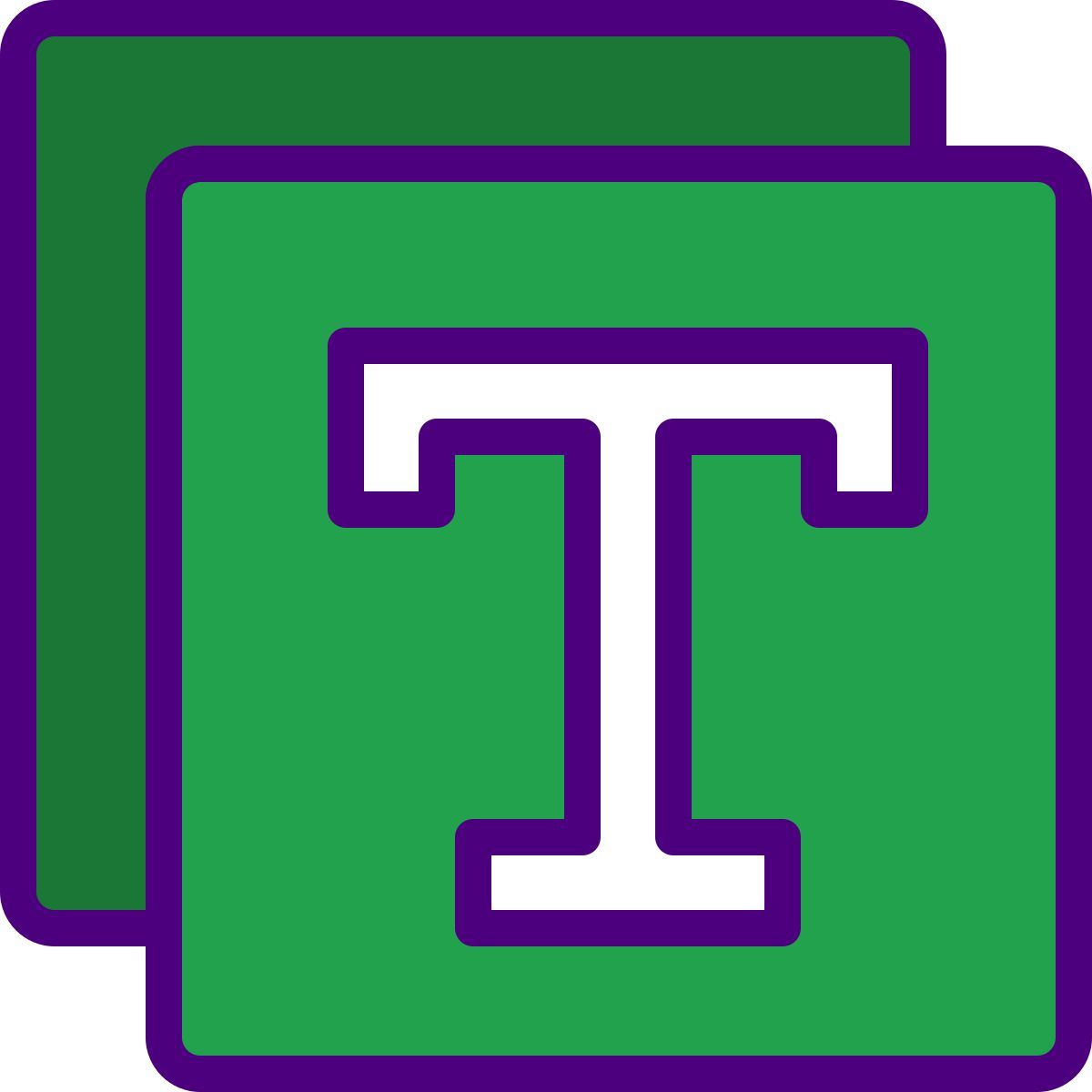 text icon