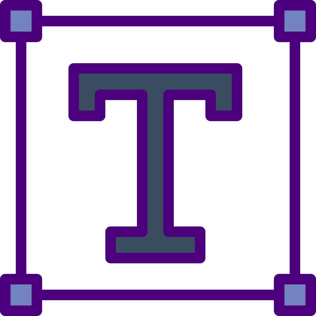 text icon