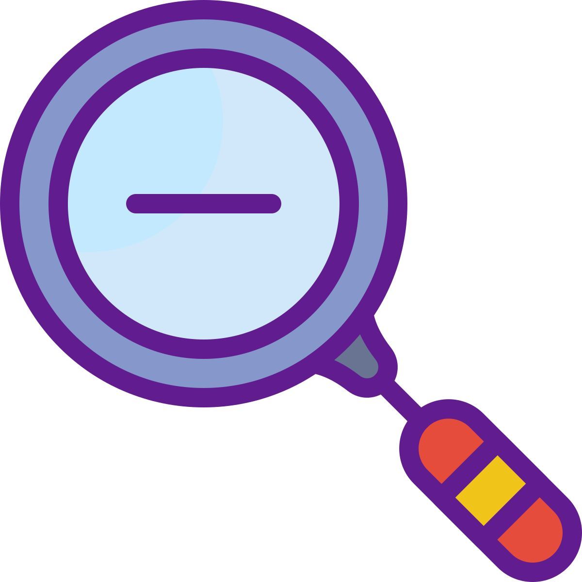 zoom out icon