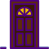 external door-furniture-households-prettycons-lineal-color-prettycons icon