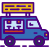 external food-truck-urban-prettycons-lineal-color-prettycons icon