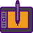 external graphic-tablet-devices-prettycons-lineal-color-prettycons icon