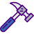 external hammer-tools-prettycons-lineal-color-prettycons icon