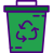 external recycle-ecology-prettycons-lineal-color-prettycons-1 icon
