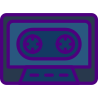 external cassette-music-and-instruments-prettycons-lineal-color-prettycons icon