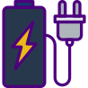 external charging-connections-prettycons-lineal-color-prettycons icon