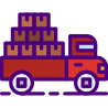 external delivery-truck-commerce-prettycons-lineal-color-prettycons icon