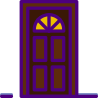 external door-furniture-households-prettycons-lineal-color-prettycons icon