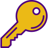 external key-technology-prettycons-lineal-color-prettycons icon
