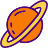 external saturn-space-prettycons-lineal-color-prettycons icon