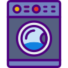 external washing-machine-furniture-households-prettycons-lineal-color-prettycons icon