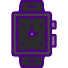 external wristwatch-ui-smartwatch-prettycons-lineal-color-prettycons icon