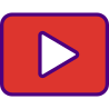 external youtube-multimedia-prettycons-lineal-color-prettycons icon
