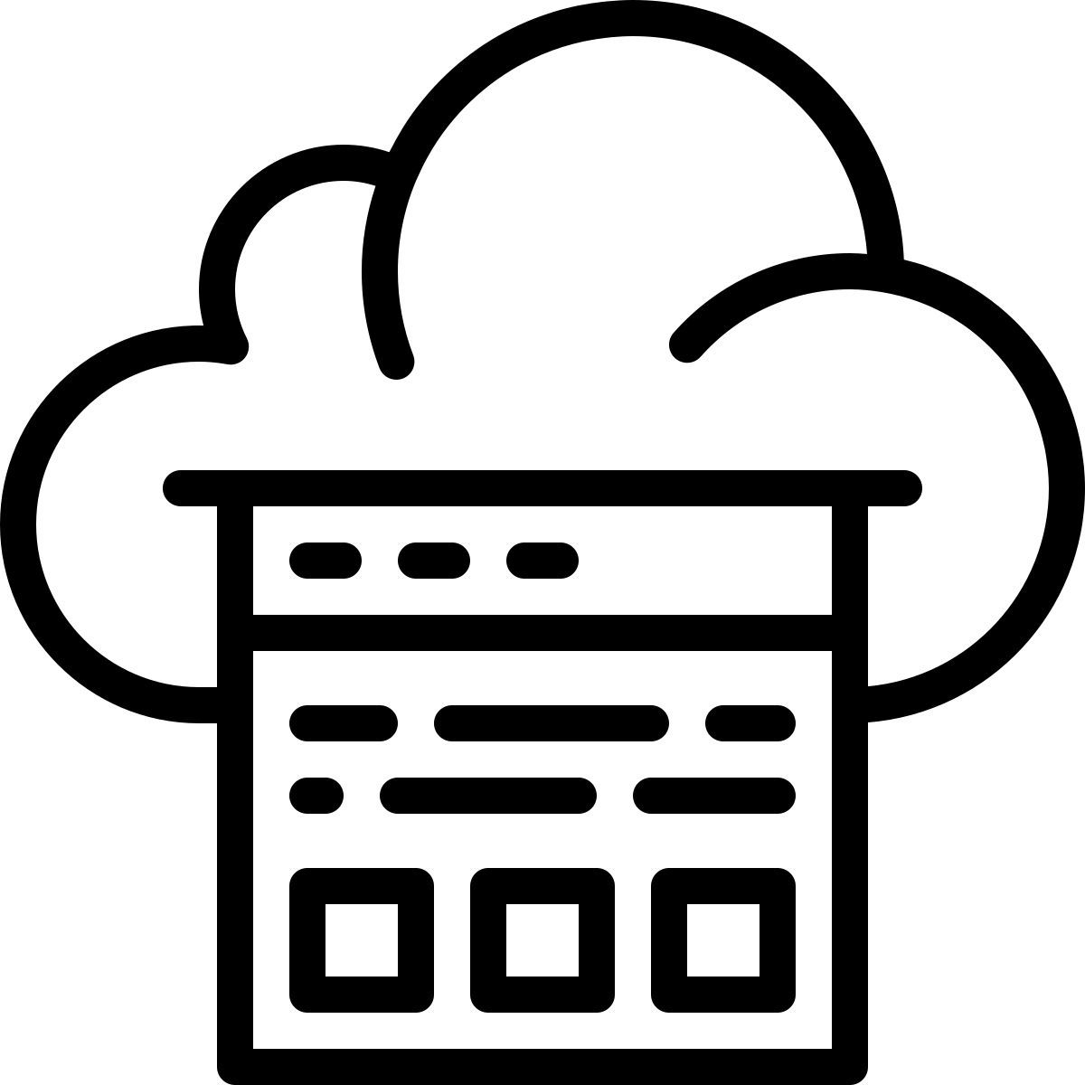 cloud computing icon