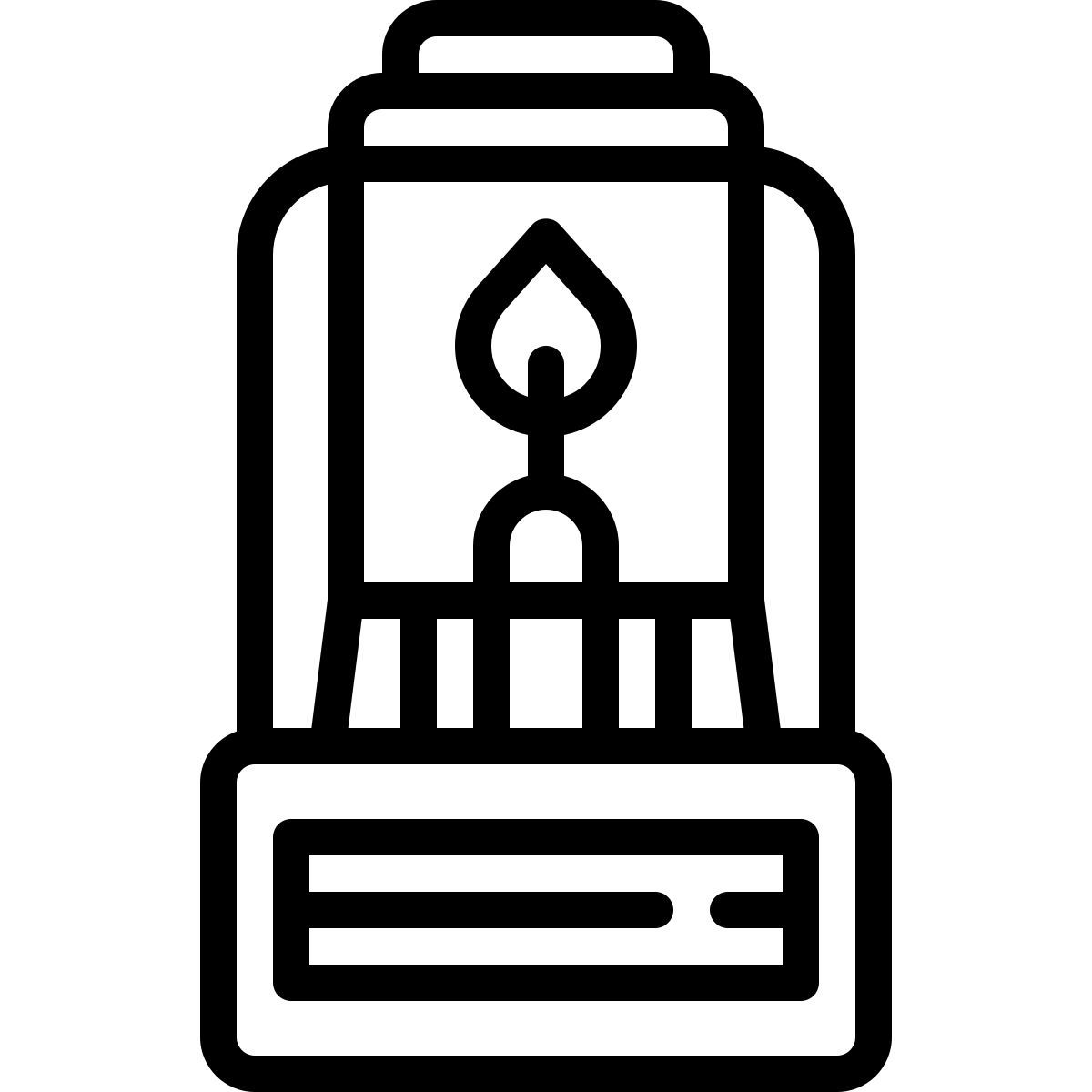 oil lamp icon