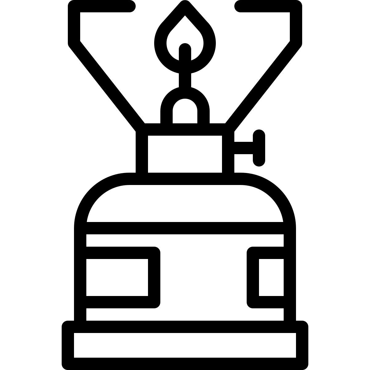 oil lamp icon