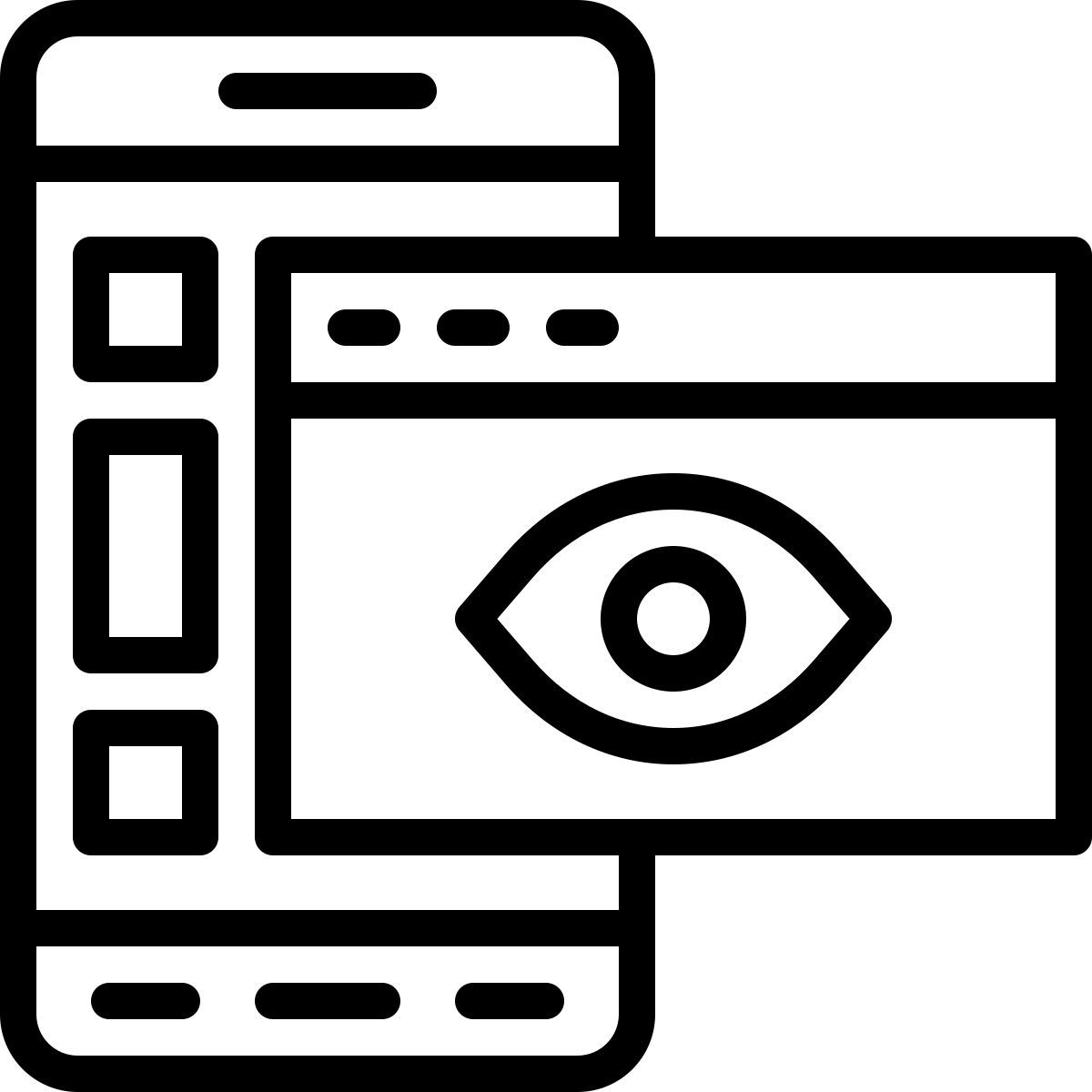 スマートフォン icon