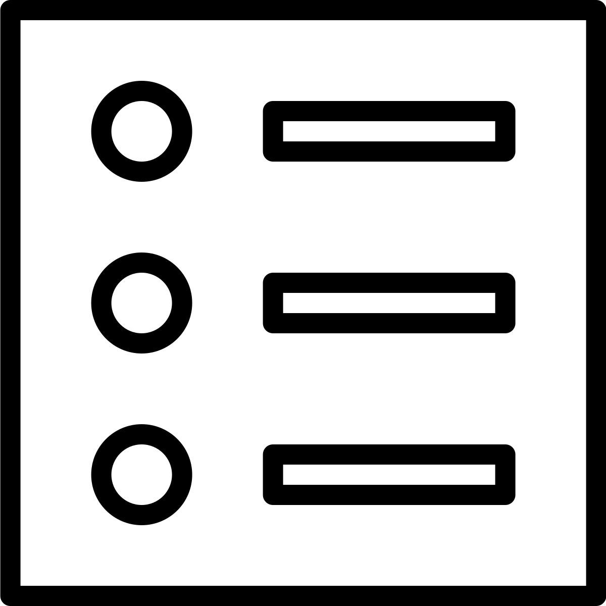 lista delle cose da fare icon