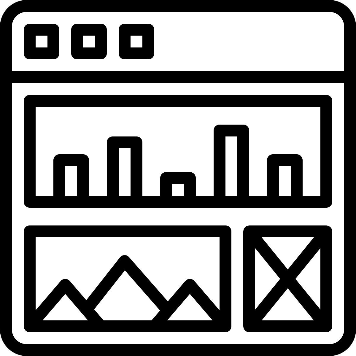web analystics icon