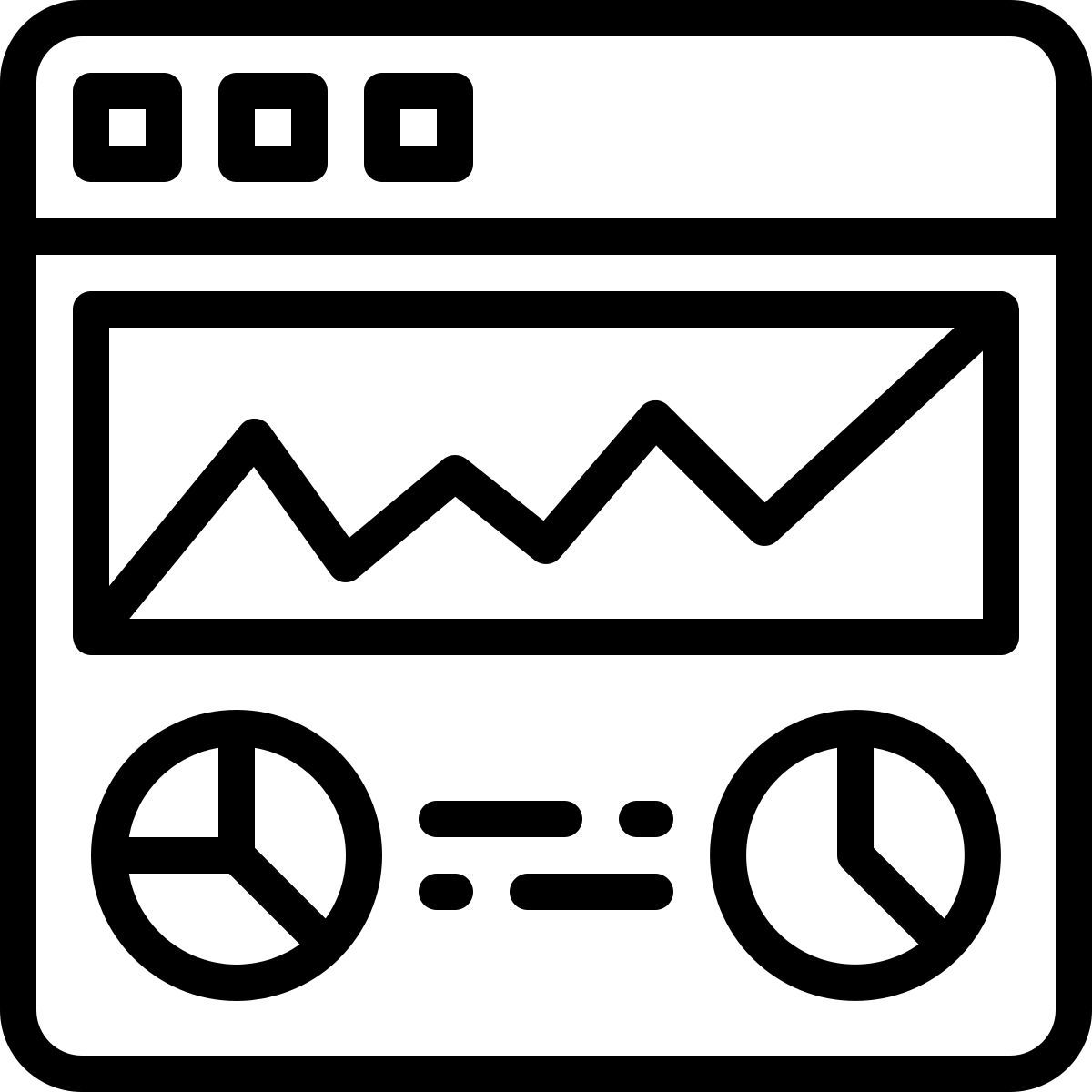 web analystics icon