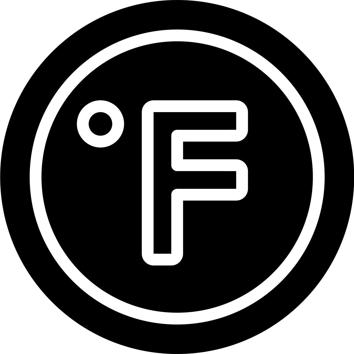 fahrenheit icon