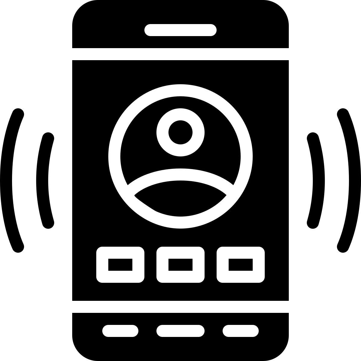 スマートフォン icon