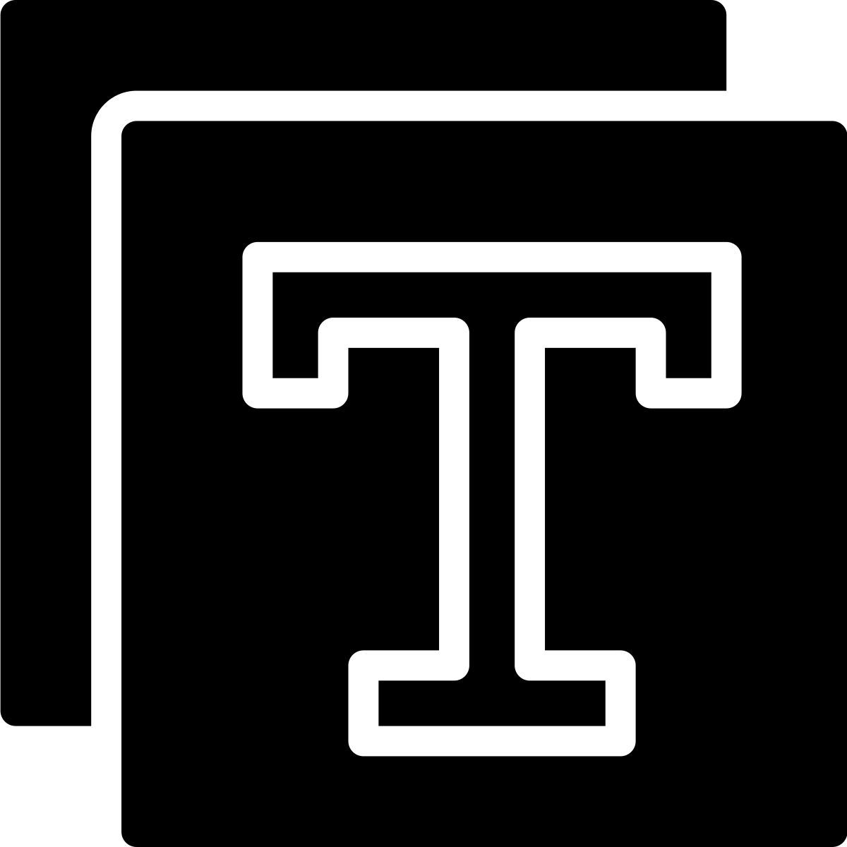 text icon