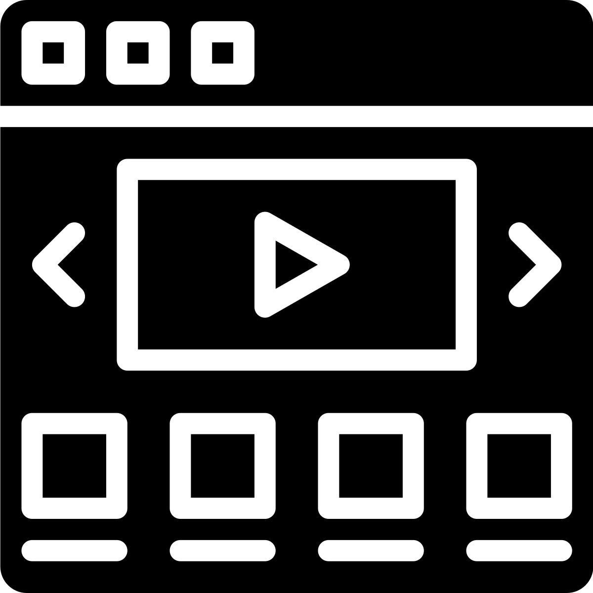 video web icon