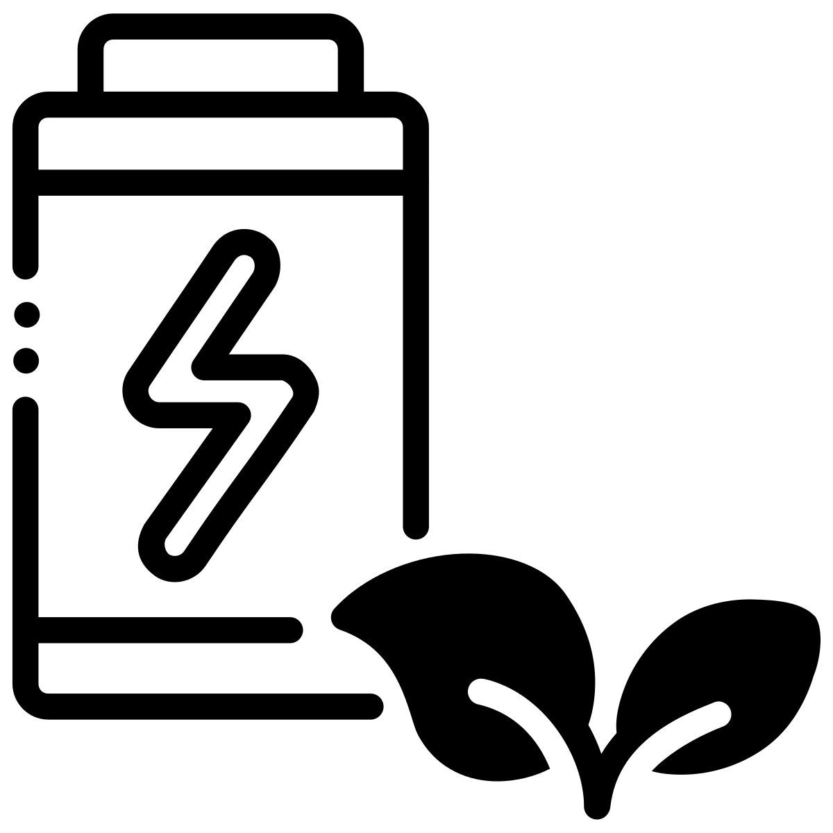 eco battery icon