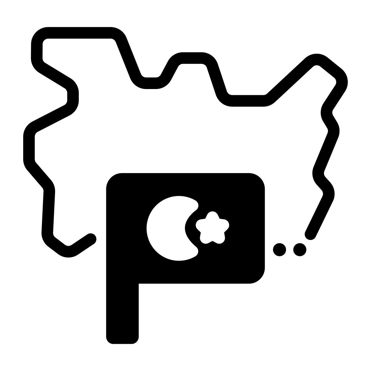 country map icon