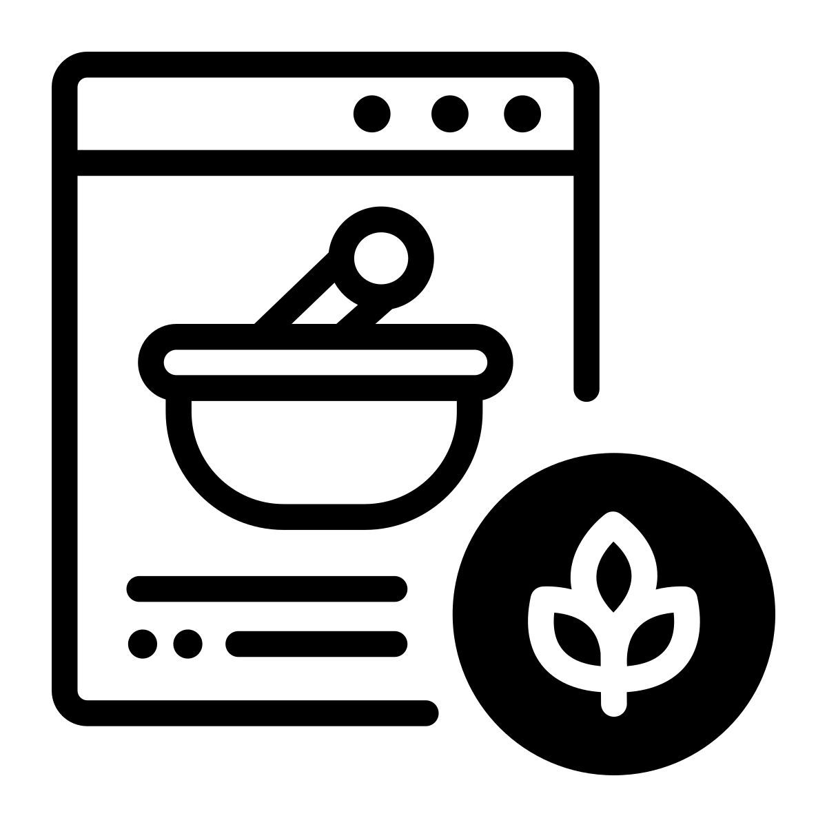 herbal icon