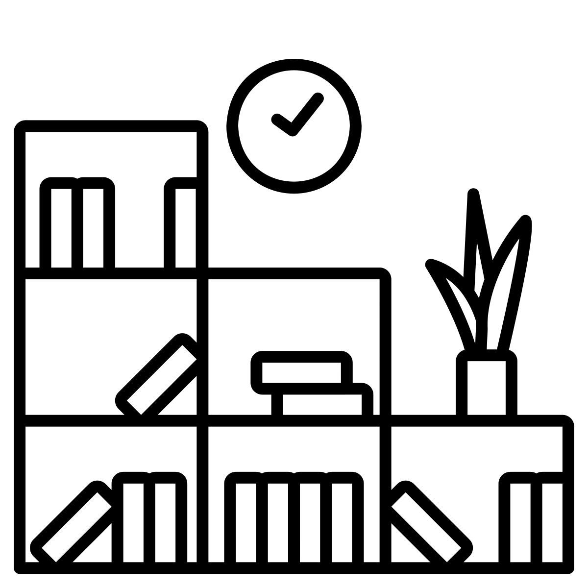 book shelf icon