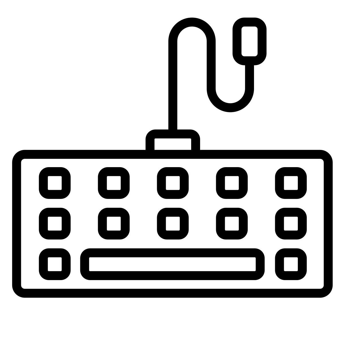 Computer Keyboard icon