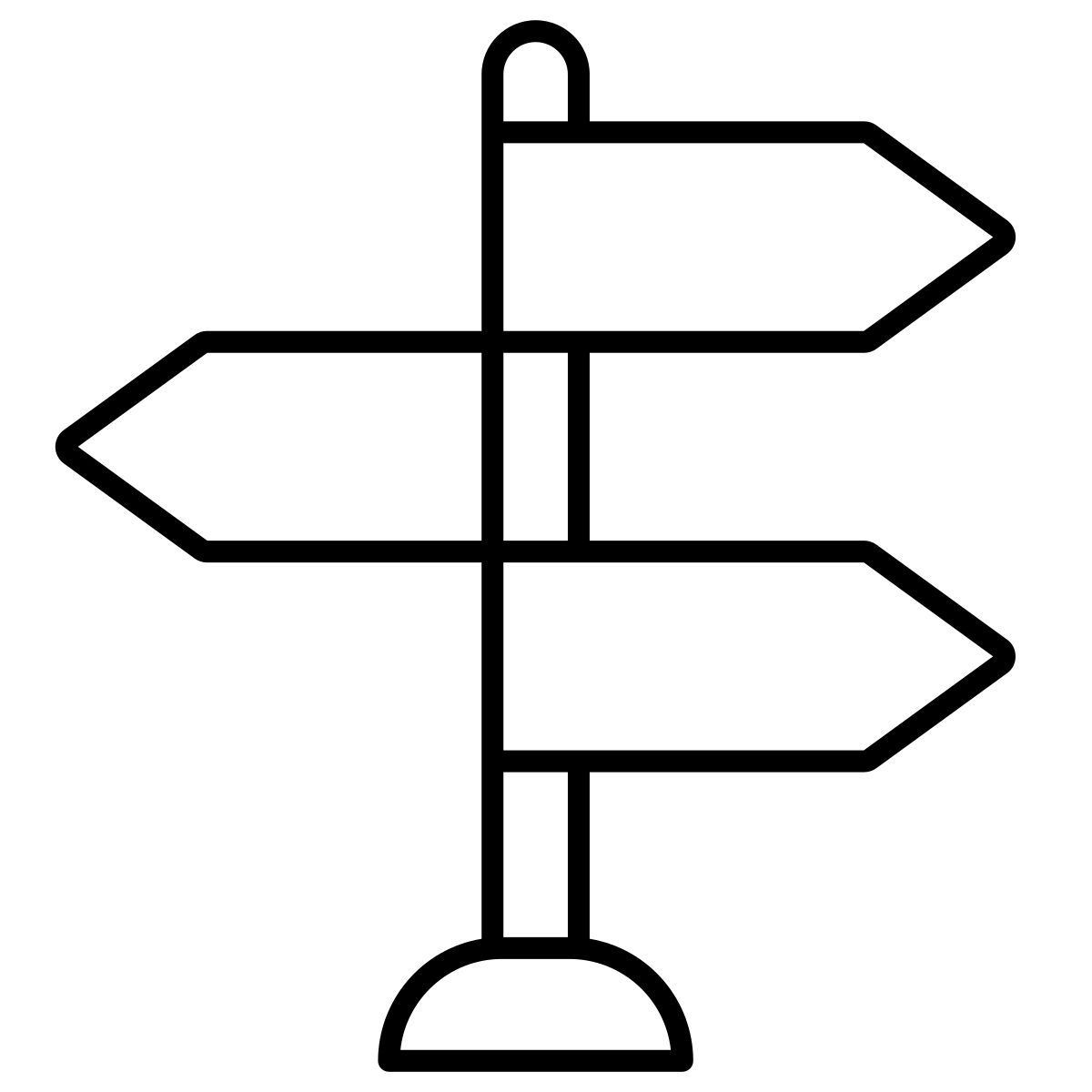 signpost icon