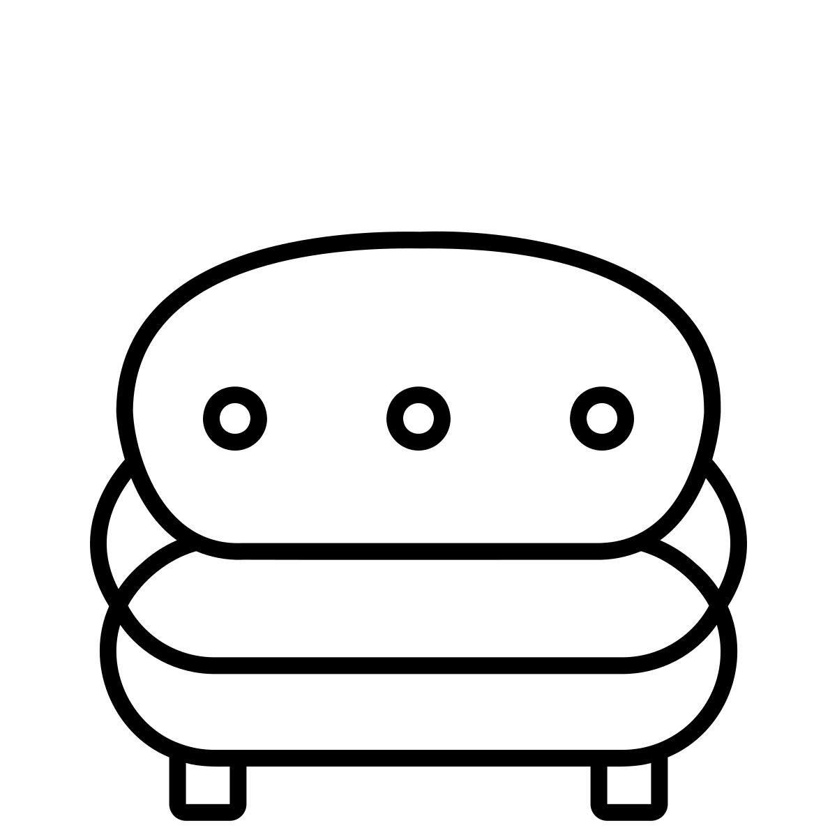 ソファー アイコン
