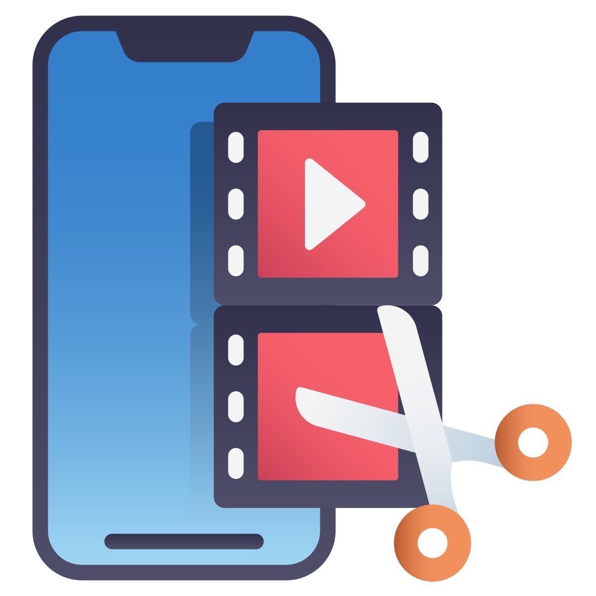 video bearbeiten icon