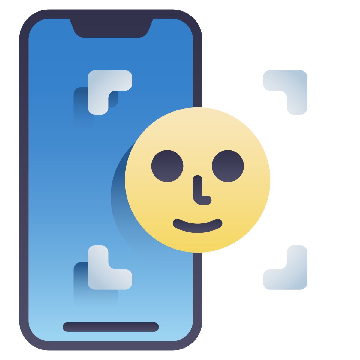 face scan icon