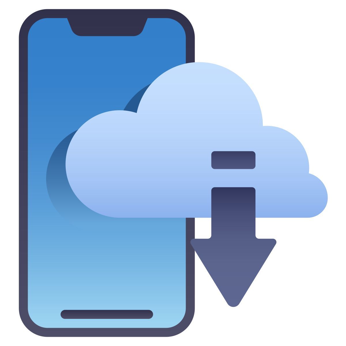 nuvem móvel icon