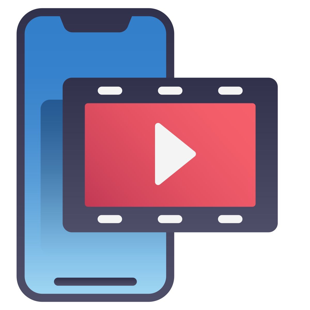 mobiles video icon
