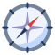 external compass-navigation-and-maps-rabit-jes-flat-rabit-jes icon