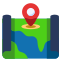 external map-navigation-and-maps-rabit-jes-flat-rabit-jes icon