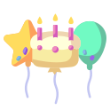 external balloon-birthday-and-party-rabit-jes-flat-rabit-jes icon