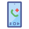 external emergency-call-pharmacy-rabit-jes-flat-rabit-jes icon