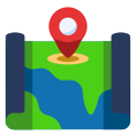 external map-navigation-and-maps-rabit-jes-flat-rabit-jes icon
