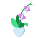 external orchid-indoor-plant-rabit-jes-flat-rabit-jes icon