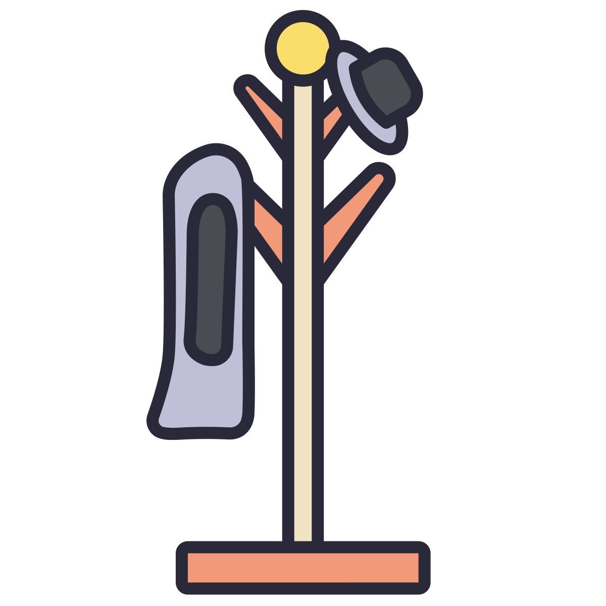 coat stand icon