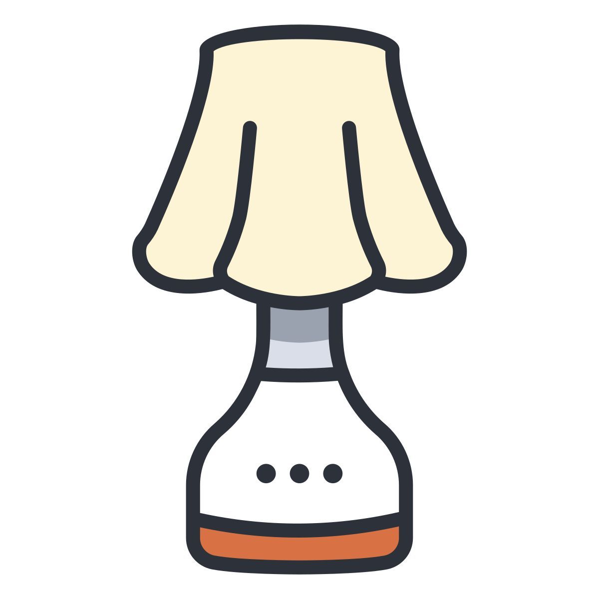 desk lamp icon