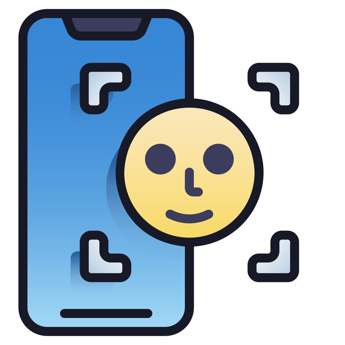 face scan icon